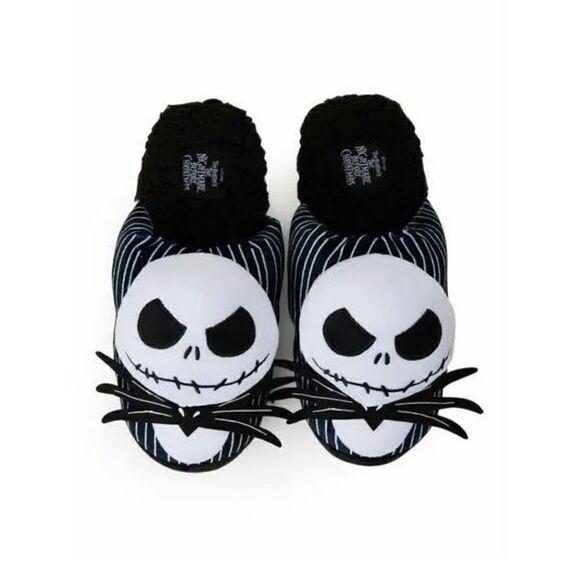 Ground Up Nightmare Before Christmas Men's Jack Skellington 3D Character Slipper - Picture 1 of 6